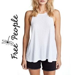 Free People Ribbed Racerback Tank